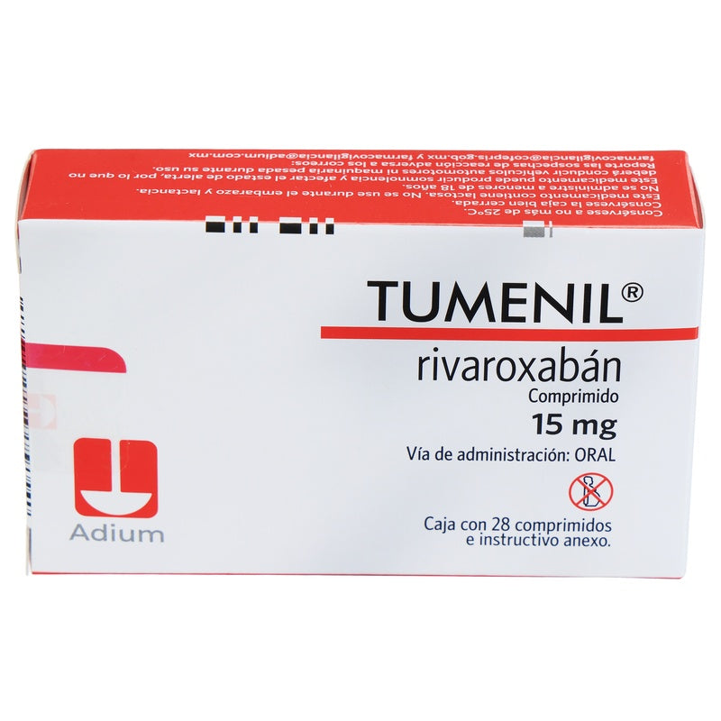 Tumenil 15 Mg Con 28 Comprimidos 7841141005423  perfil 3