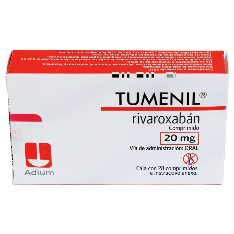 Tumenil 20 Mg Con 28 Comprimidos 7841141005430  perfil 7