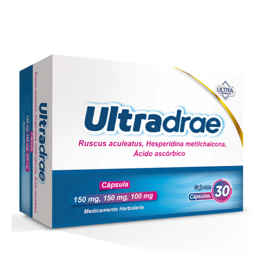Ultradrae 150/150/ 100 Mg Con 30 Capsulas 7502216790810