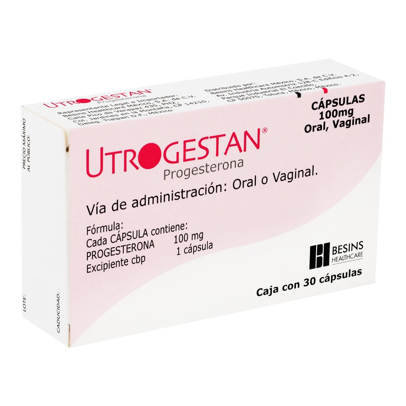 Utrogestan 100 Mg Con 30 Capsulas 3700039500027  perfil 7