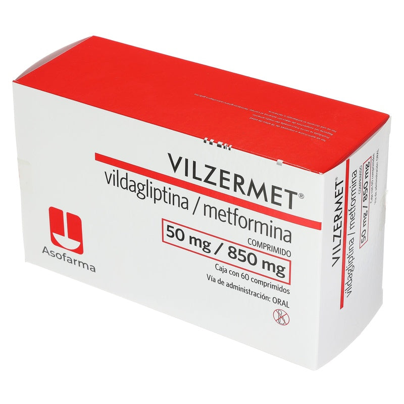 Vilzermet 50/850 Mg Con 60 Comprimidos 7730766001081  perfil 3