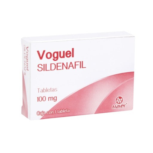 Voguel (Sildenafil) 100 Mg Con 1 Tableta 7502009744914  perfil 14