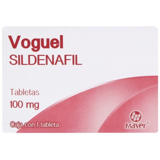 Voguel (Sildenafil) 100 Mg Con 1 Tableta 7502009744914  perfil 3