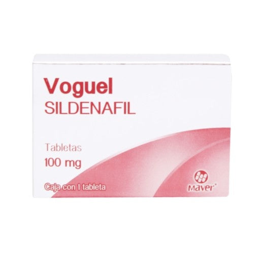 Voguel (Sildenafil) 100 Mg Con 1 Tableta 7502009744914  perfil 9