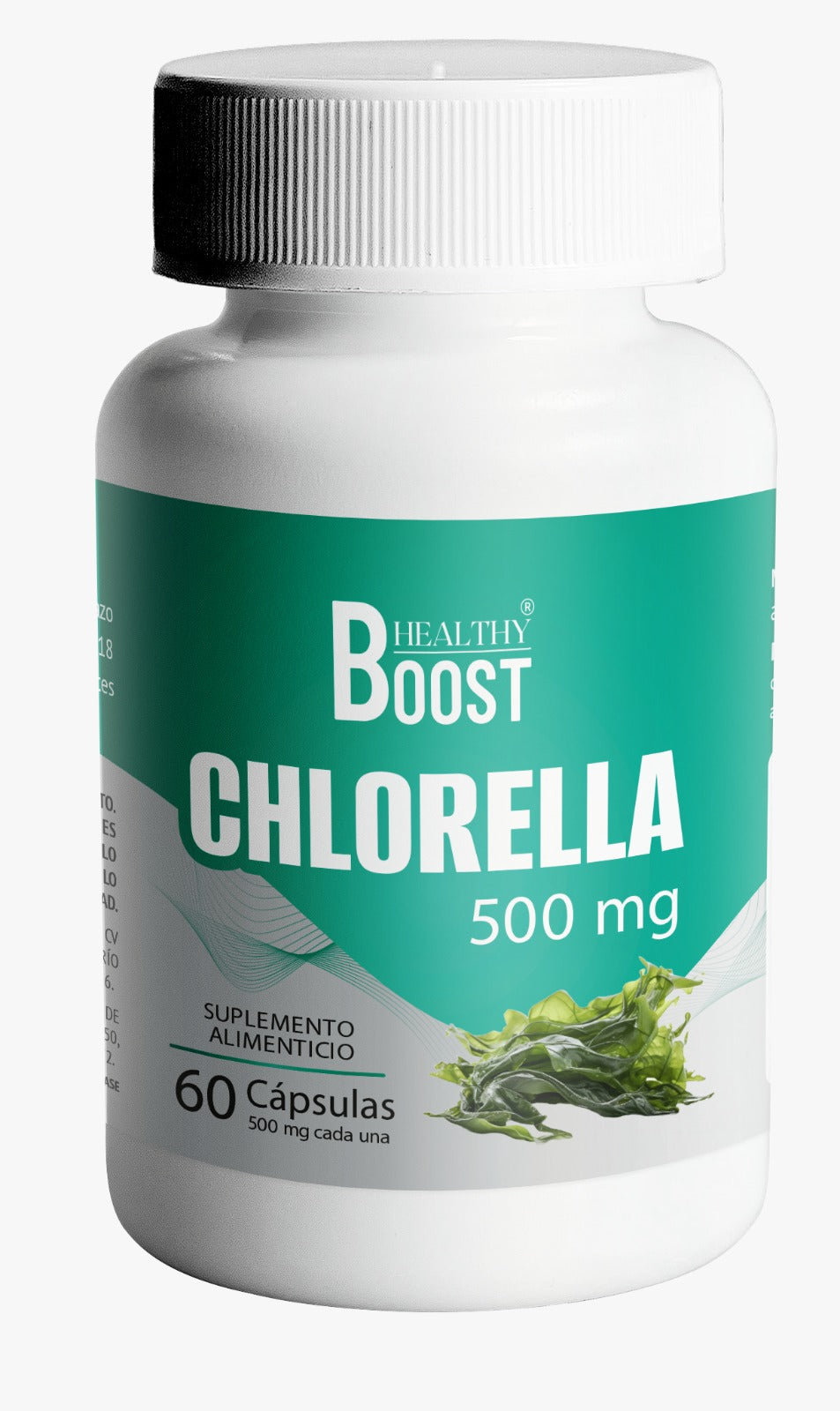 Chlorella 500 Mg Con 60 Capsulas Healthy Boost