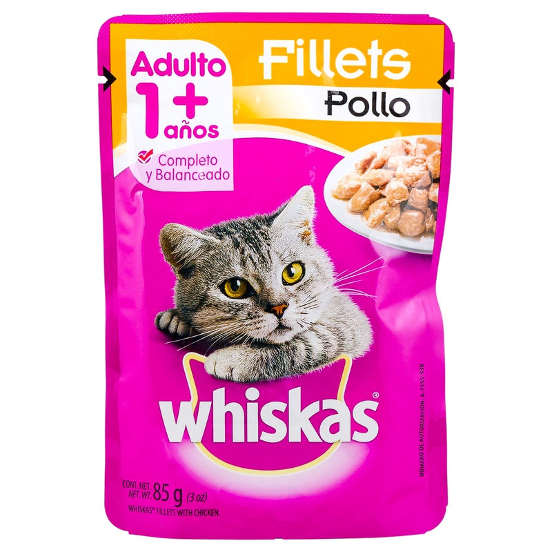 Whiskas Adulto Pouch Pollo 24/85 G 706460000658 