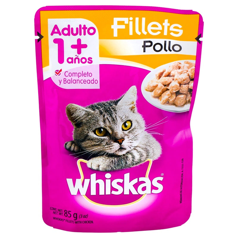 Whiskas Adulto Pouch Pollo 24/85 G 706460000658  perfil 3
