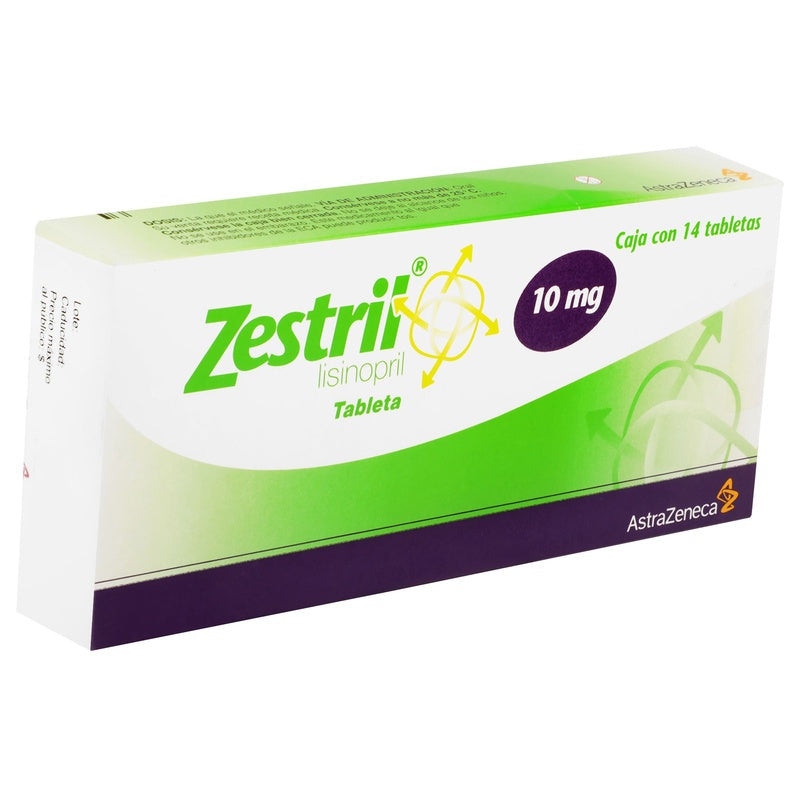 Zestril 10 Mg Con 14 Tabletas 5000456032056  perfil 6