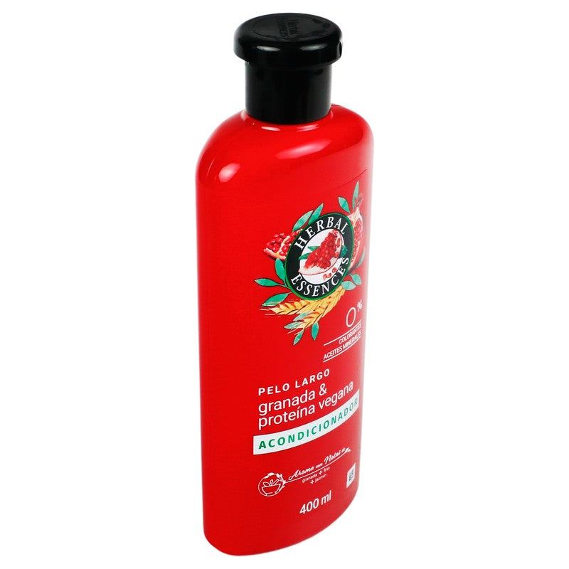 Acond Herbal Essences Granada Y Proteina Vegana 400 Militros 7500435193795 2