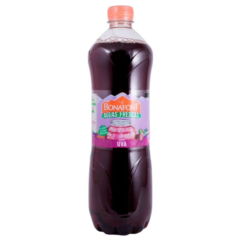 Agua Bonafont Juzzy Uva 1 Litro 758104006755