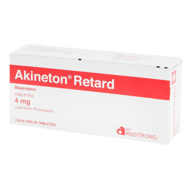 Akineton-Retard 4Mg Con 20 Tabletas  20 Liberacion Prolongada 7501089803368 3