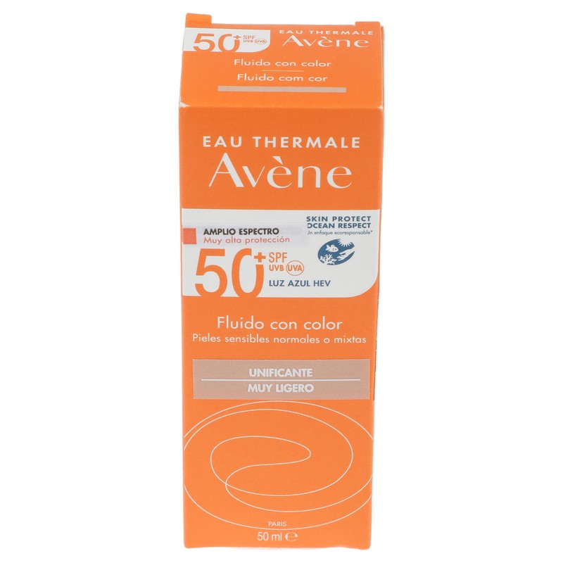 Avene Protector Solar Fluido Con Color 50 Ml 3282770149111 3
