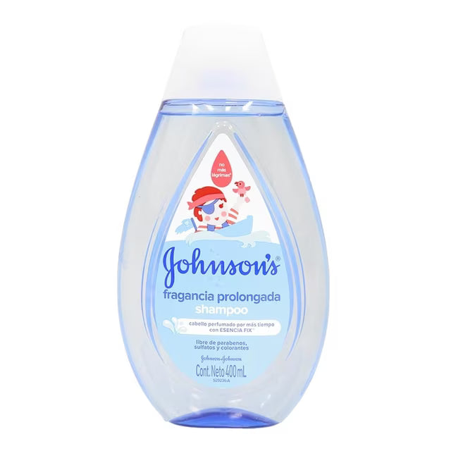 Shampoo Bebe Johnsons Fragancia Prolongada 400 Ml