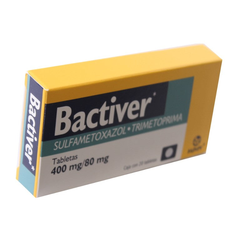 Bactiver 80/400 Mg Con 20 Tabletas