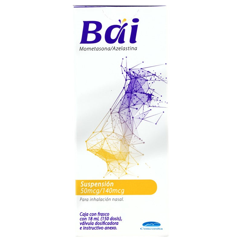 Bai 50140 Mcg Suspension Nasal 18 Ml 7502209710542