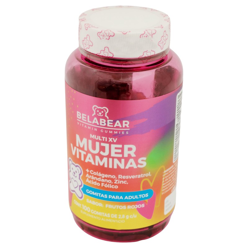 Belabear Women Vitaminas Colageno ,Resveratrol Con 100 Gomitas 7503023641449 4