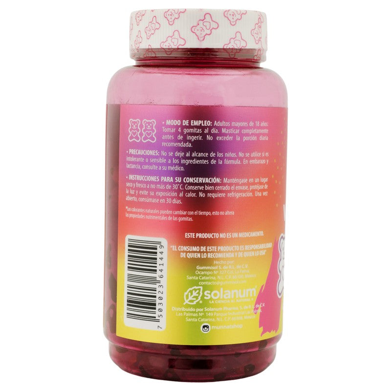 Belabear Women Vitaminas Colageno ,Resveratrol Con 100 Gomitas 7503023641449 8