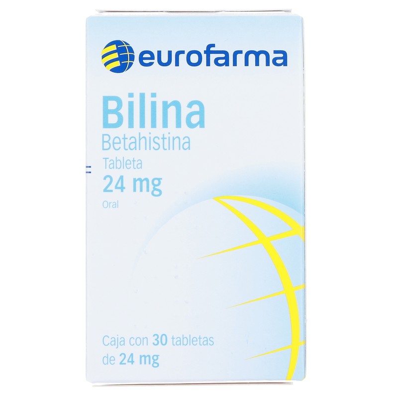 Bilina 24 Mg Con 30 Tabletas 7891317022655