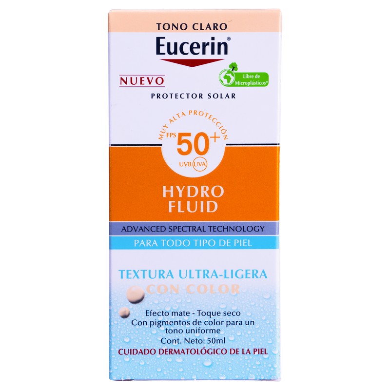 Bloqueador Eucerin Fps 50 Hydrofluido Claro 50 Ml 4006000127026 2