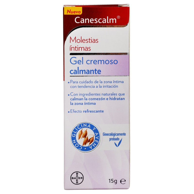 Canescalm Gel Vaginal Cremoso Calmante 15 G 7501008498651