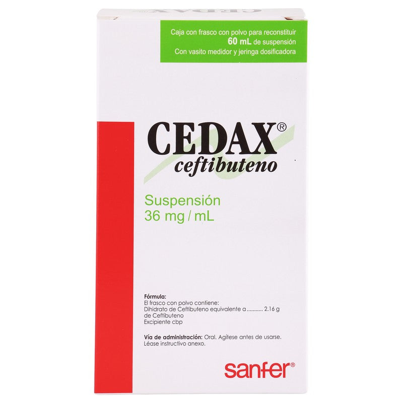 Cedax 36MgMl Fco Pvo 60Ml Susp 7501070699703 7