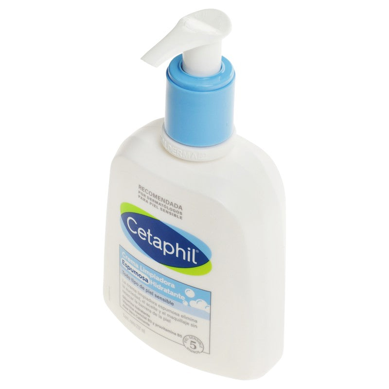 Cetaphil Crema Limpiadora Espumosa Hidratante 237 Ml 3499320015622 4