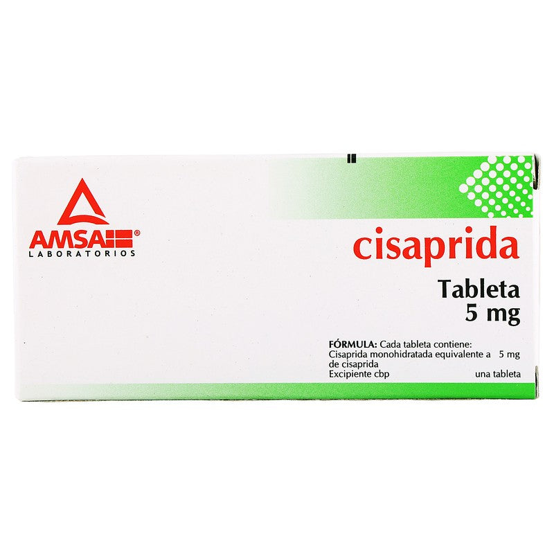 Cisaprida 5 Mg Con 30 Tabletas Amsa 7501349028326 13