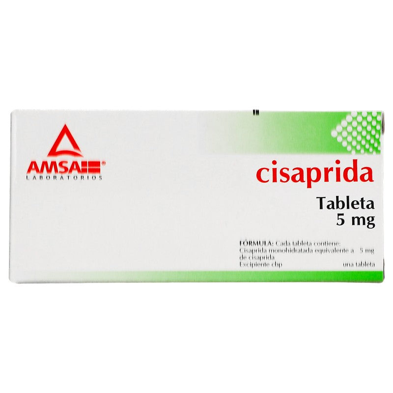 Cisaprida 5 Mg Con 30 Tabletas Amsa 7501349028326 14