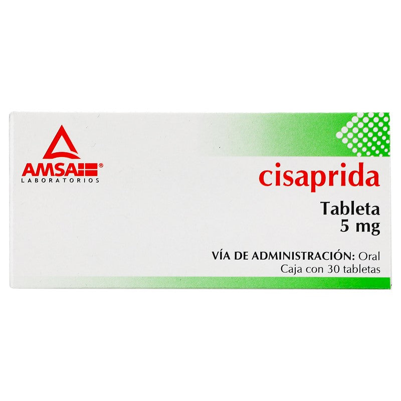 Cisaprida 5 Mg Con 30 Tabletas Amsa 7501349028326 2