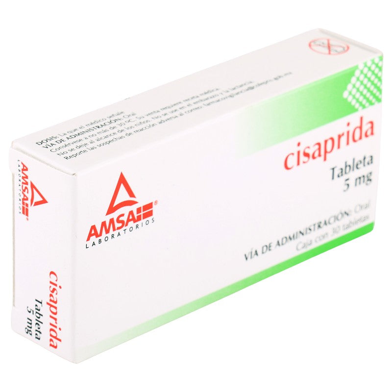 Cisaprida 5 Mg Con 30 Tabletas Amsa 7501349028326 4