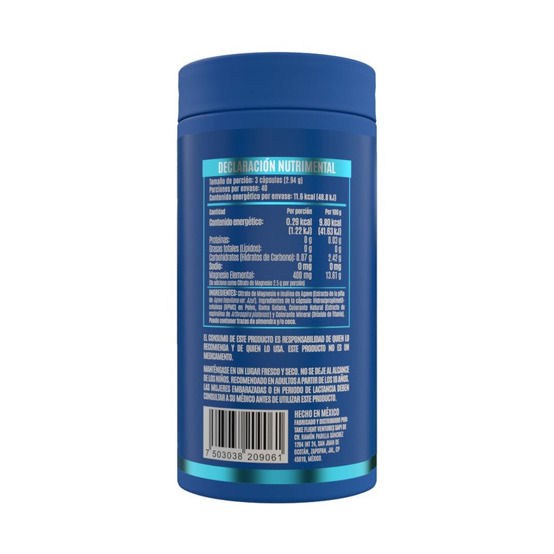 Citra Pure Citrato De Magnesio 400 Mg Con 120 Capsulas Birdman 7503038209061 2