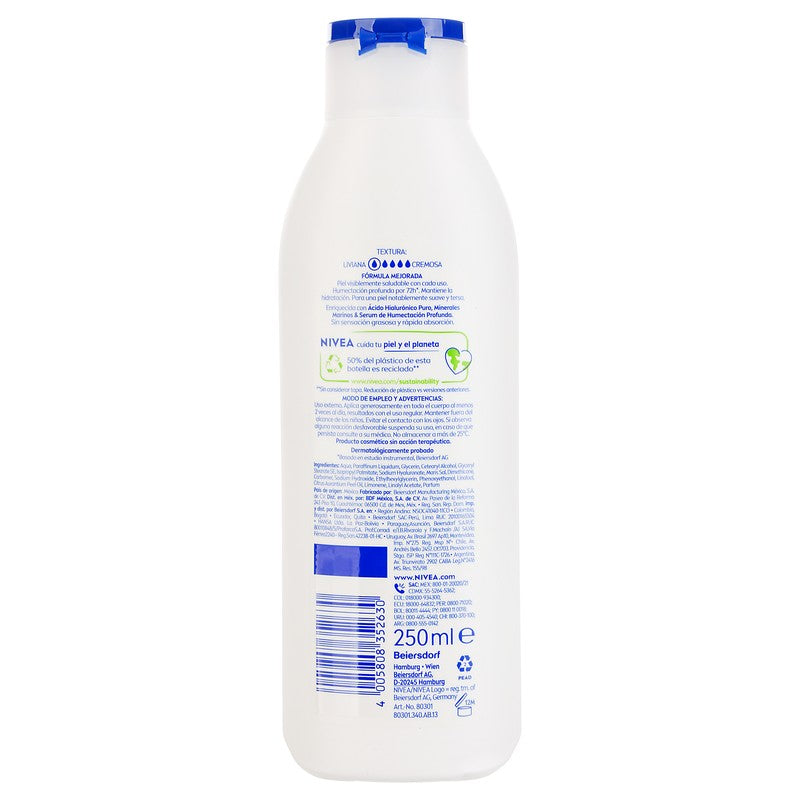 Crema Corporal Nivea Hidratante Express 250 Ml 4005808352630 7