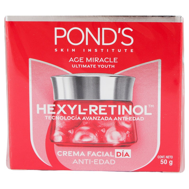 Crema Ponds Facial Age Miracle Hexyl Dia 50 G 7506306252189