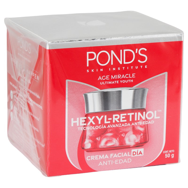 Crema Ponds Facial Age Miracle Hexyl Dia 50 G 7506306252189 2
