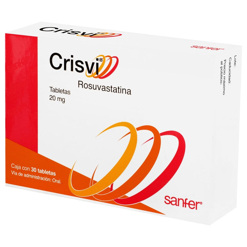 Crisvi 20 Mg Tabletas 30 7501070638481 3