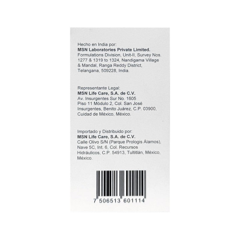 Dapaglifiozina  Metformina 101000 Mg Con 14 Tabletas Avivia 7506513601114 3