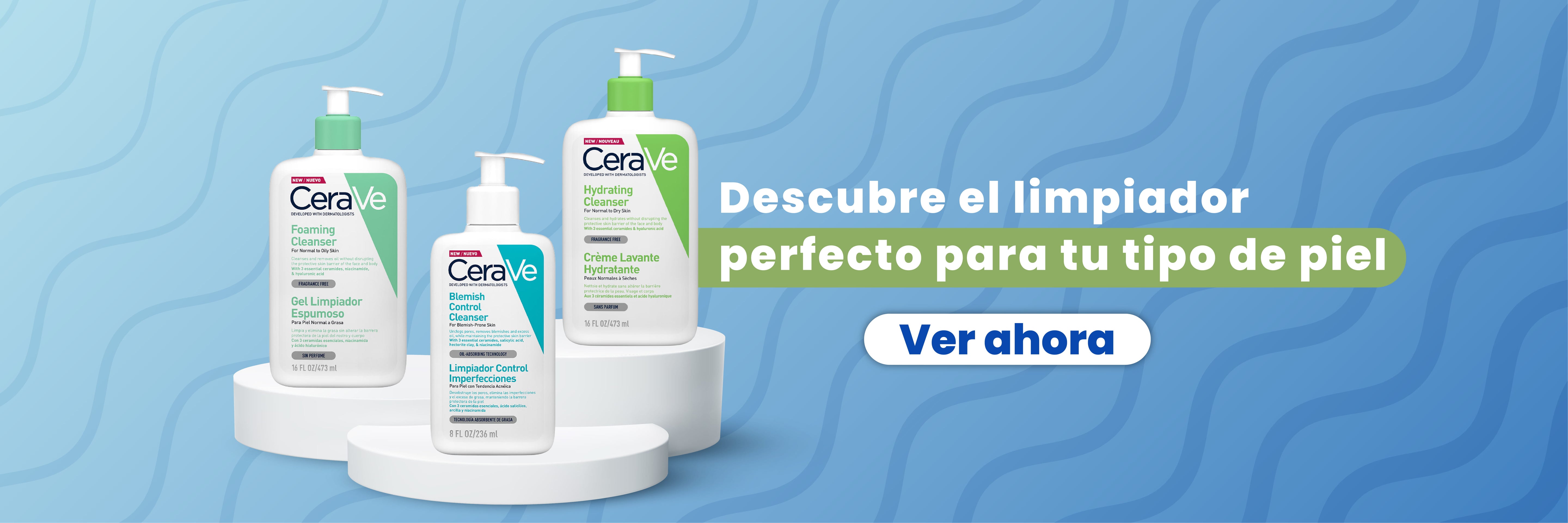 descubre el limpiador perfecto para tu tipo de piel