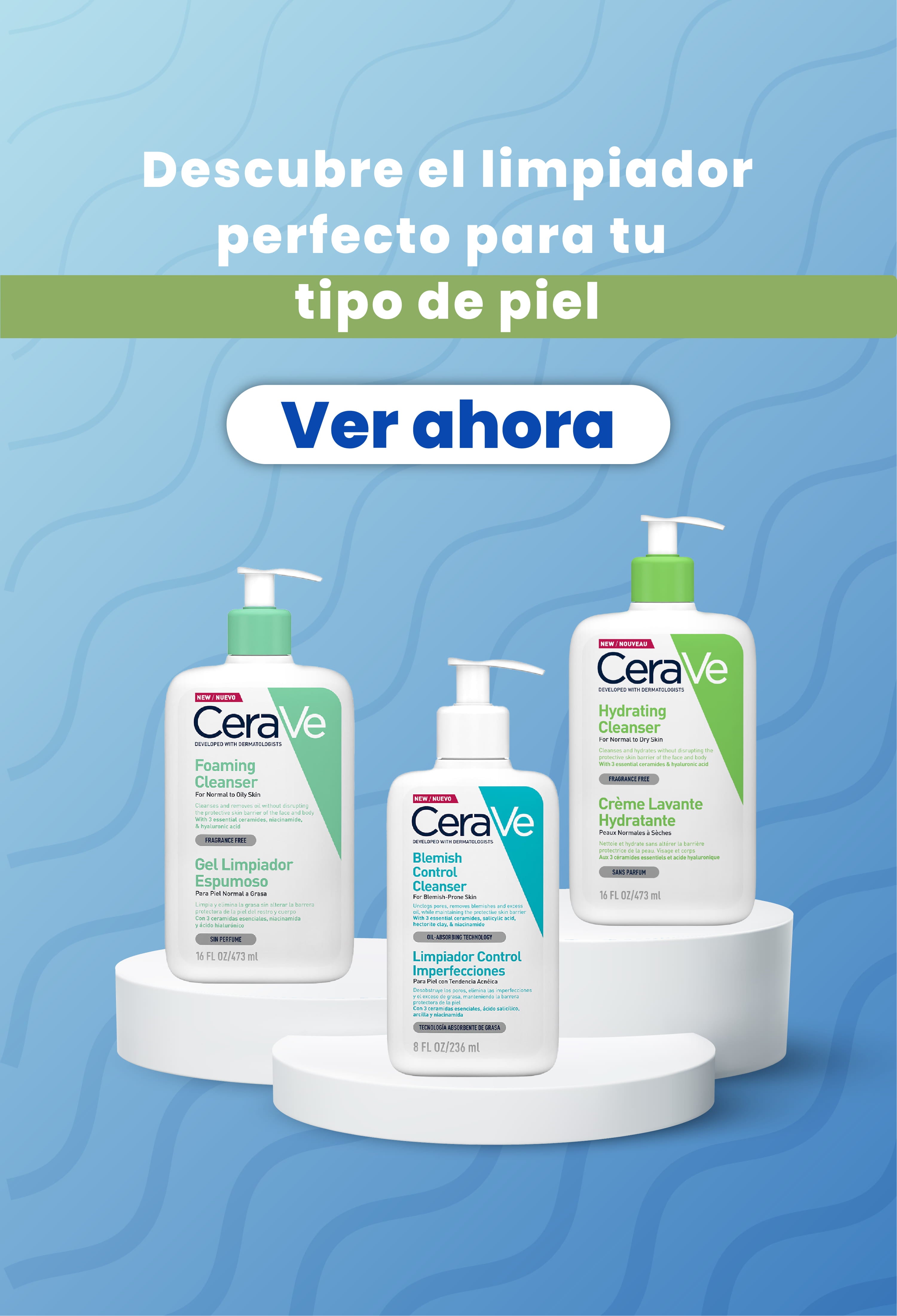 descubre el limpiador perfecto para tu tipo de piel