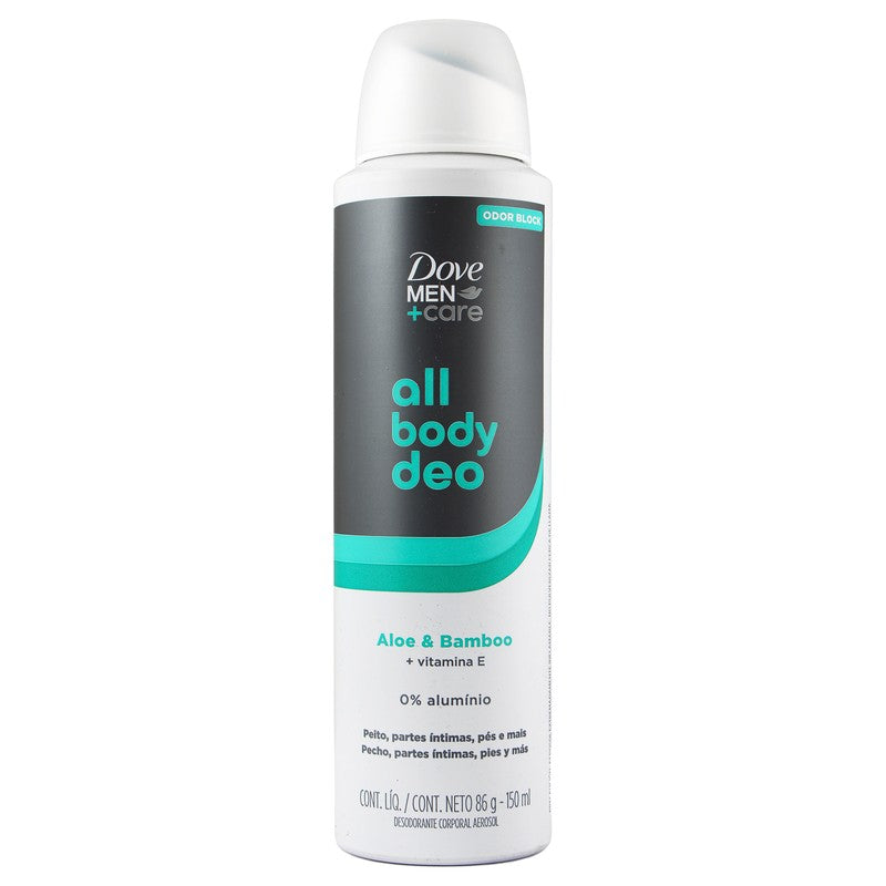 Desodorante Dove All Body Alo-Bamboo 150 Ml 7791293051628