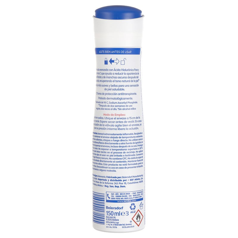 Desodorante Nivea Tono Natural Vitamina C Spray 150 Ml
