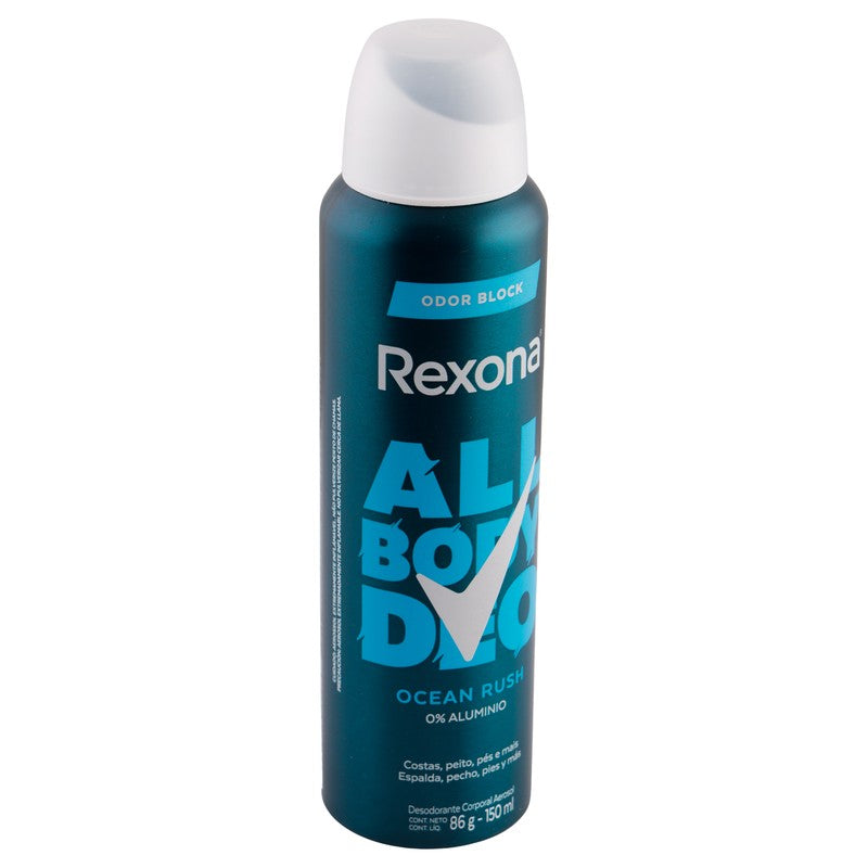 Desodorante Rexon All Body Ocean Rush 150 Ml 7791293051574 2