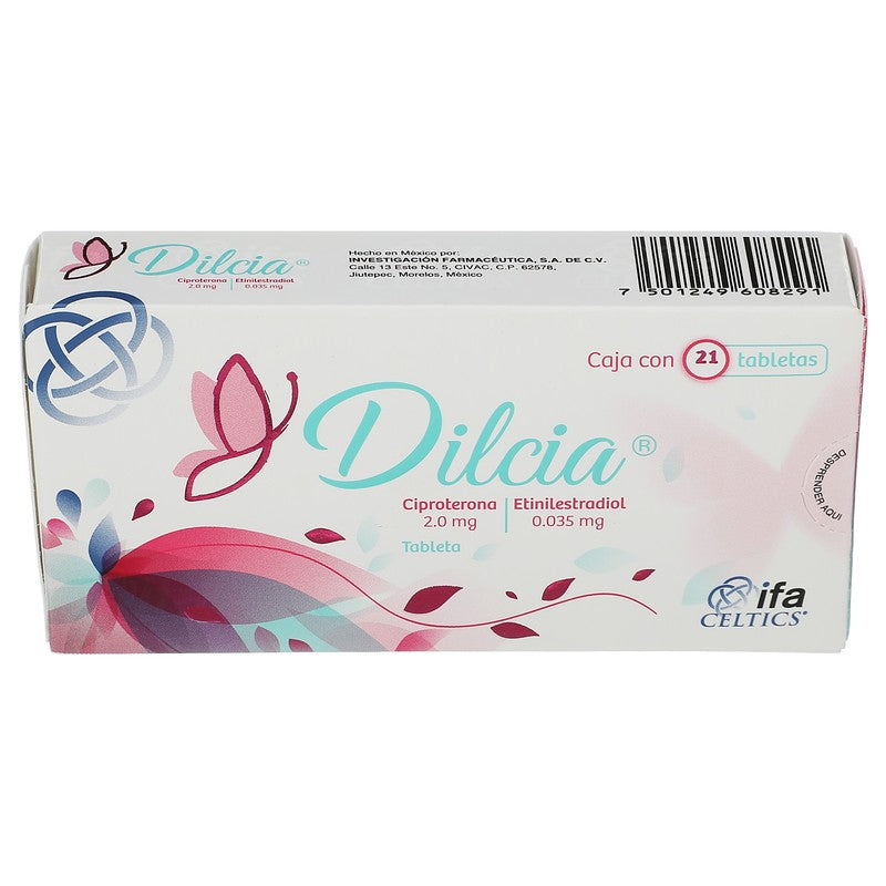 Dilcia 2.00.035 Mg Con 21 Tabletas 7501249608291 3