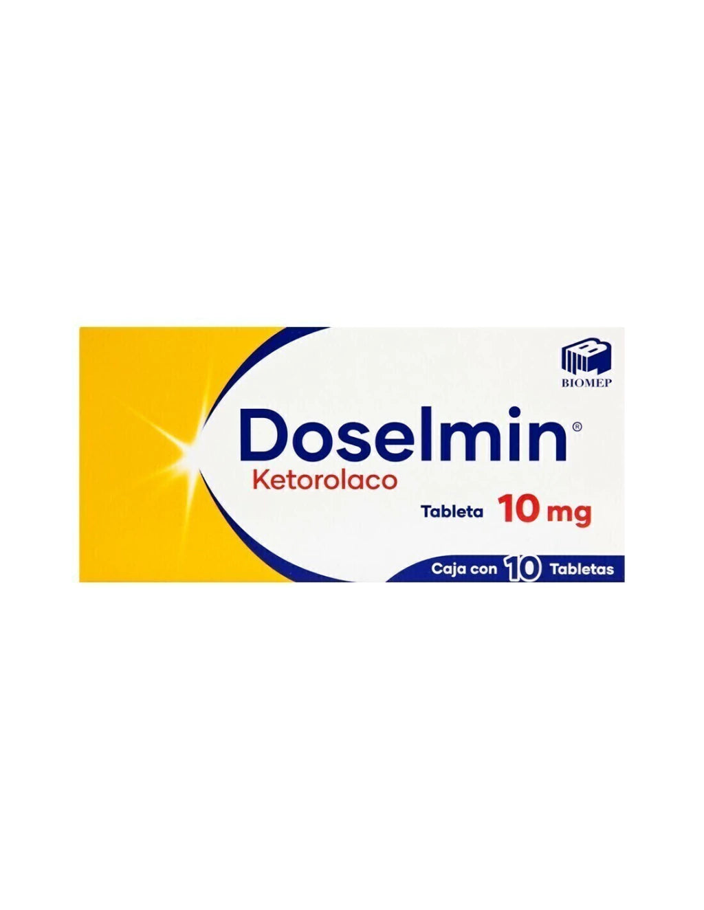 Doselmin (Ketorolaco) 10 Mg Con 10 Tabletas