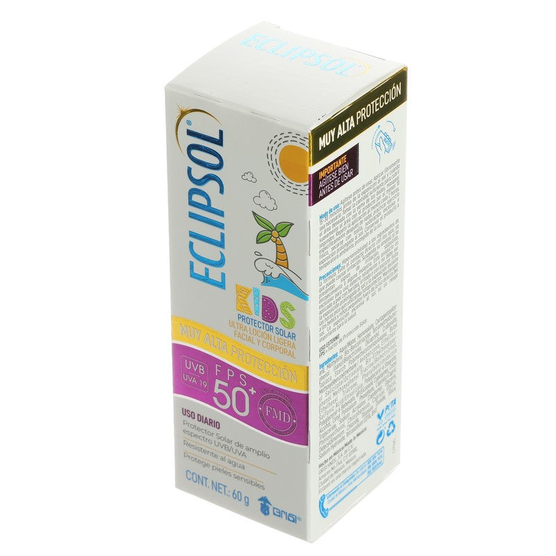 Eclipsol Kids Ultra + 50 Fps Locion 60 G