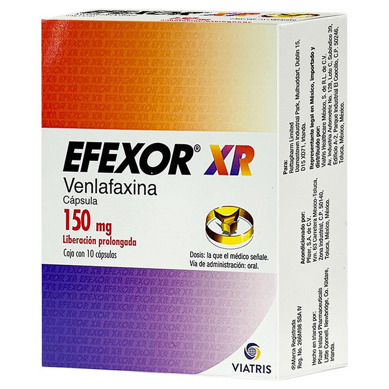Efexor-Xr 150 Mg Con 10 Capsulas 840149675505 3
