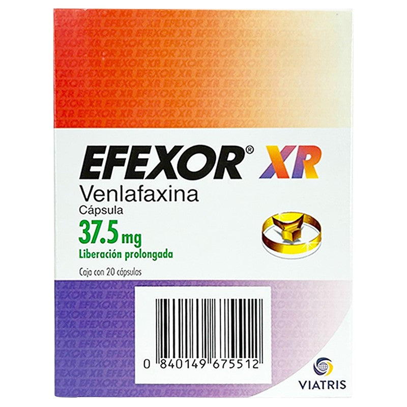 Efexor-Xr 37.5 Mg Con 20 Capsulas Liberacion Prolongada 840149675512 4