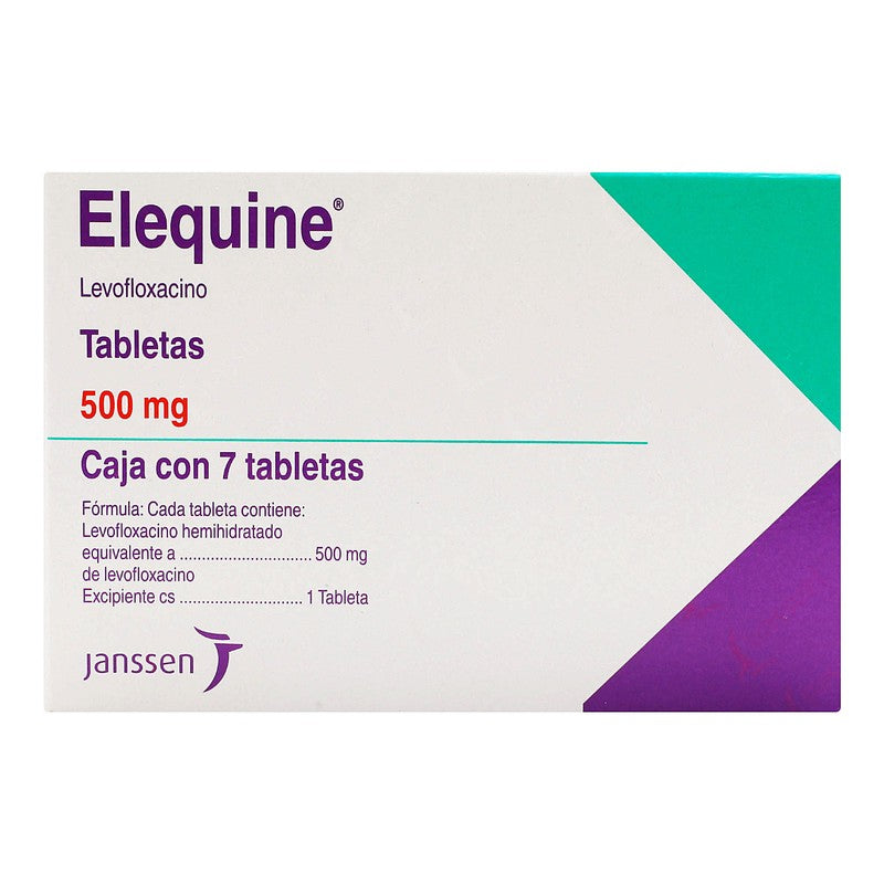 Elequine 500 Mg Blist Tabletas 7 7501100069100