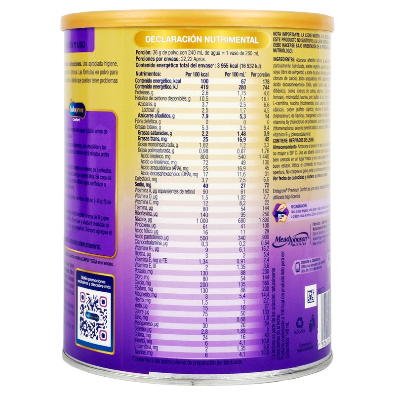 Enfagrow 2 Premium Confort 800 G 7506205813733 7