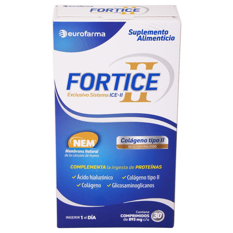 Fortice Ii Suplemento Alimenticio Con 30 Comprimidos 7891317036959 3