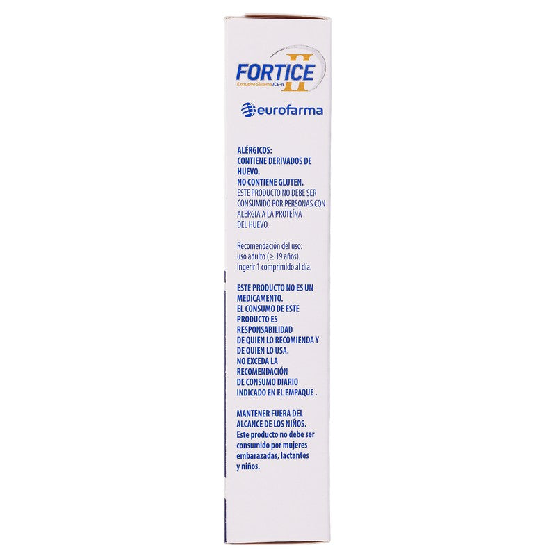 Fortice Ii Suplemento Alimenticio Con 30 Comprimidos 7891317036959 5